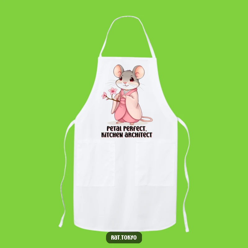 Funny Kimono Rat Apron: Chic Kitchen Style, Hilarious Cooking Funny Gift