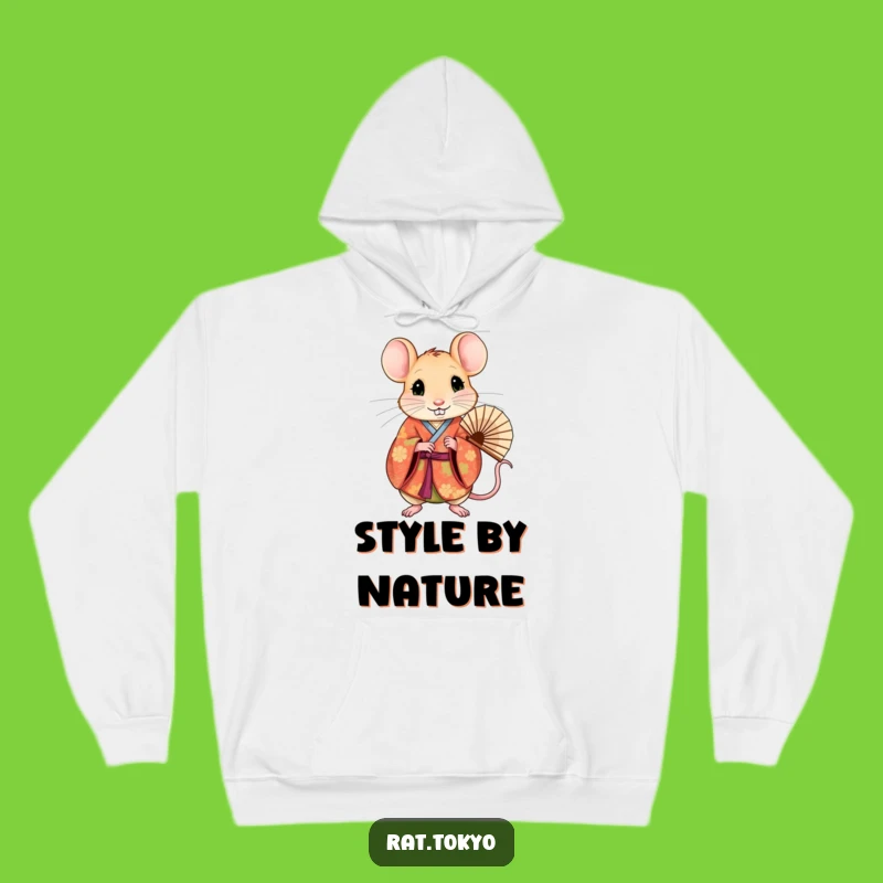 Funny Rat Kimono Hoodie: Vibrant Style, Cozy Comfort, Perfect Warm Gift